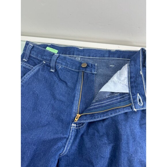 Carhartt Men Dungaree Fit Work Uniform Denim Jeans 29X30 - Picture 5 of 7